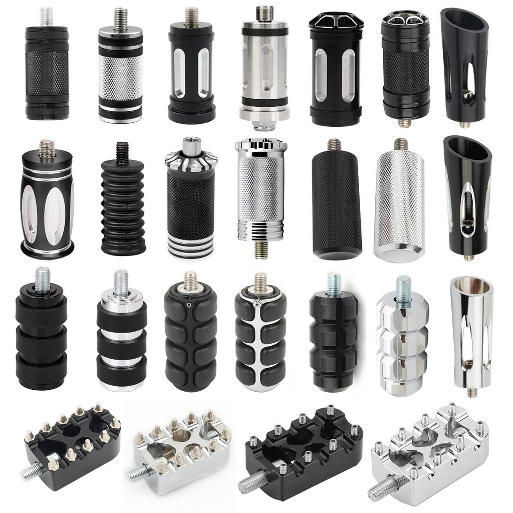 Motocicleta Universal Calcanhar Toe Pé Shifter Engrenagem Peg Para Harley Sportster Dyna Softail Fatboy V-ROD Touring Ru