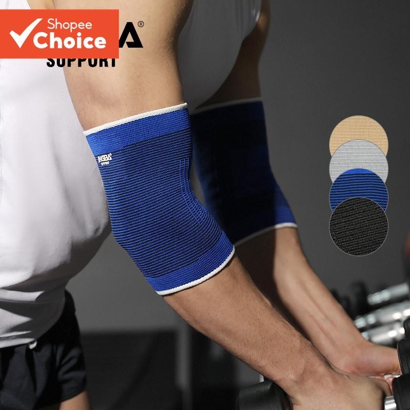 VBOSI 1 par de cotoveleiras respiráveis unissex, basquete, vôlei, Badminton, equipamento de proteção esportiva