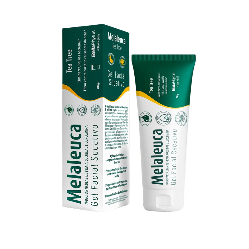 Melaleuca Gel Secativo de Espinhas Tea Tree 30g - BellaPhytus em Oferta na Shopee