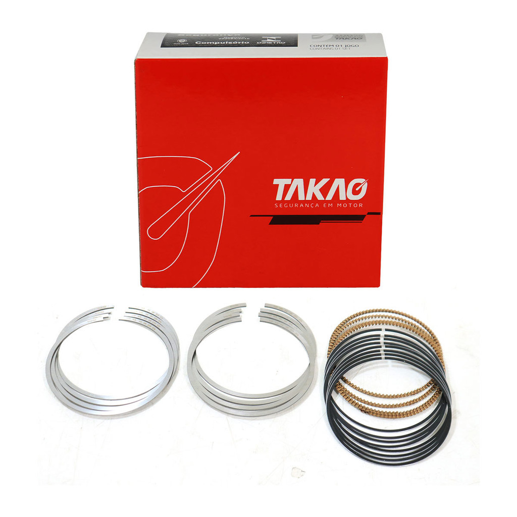 Jogo Aneis Motor Medida 100 Para Palio Weekend Stilo Strada em Oferta na Shopee