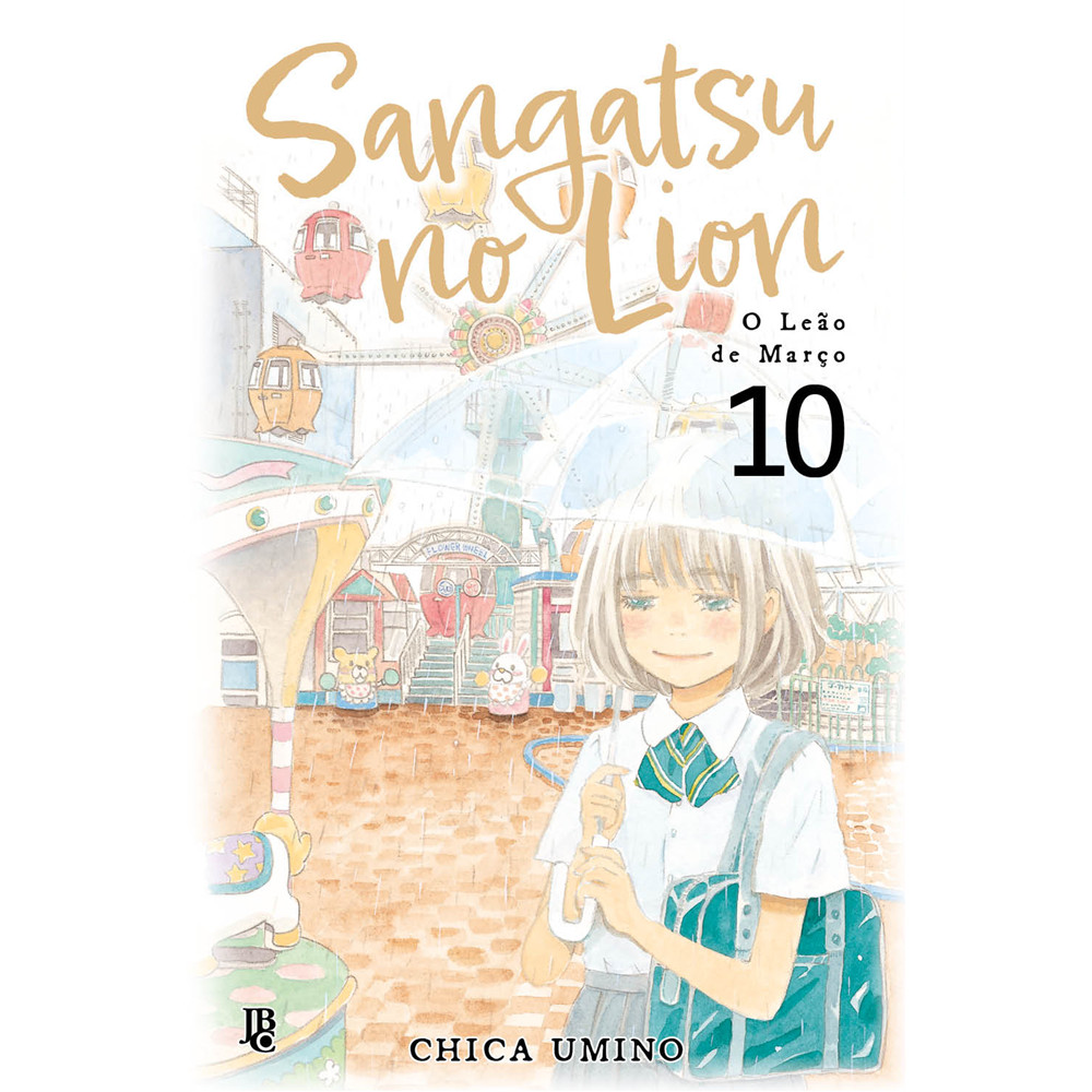 Capa do livro Mangá - Sangatsu no Lion: O Leão de Março - Vol. 10 - por Chika Umino - JBC