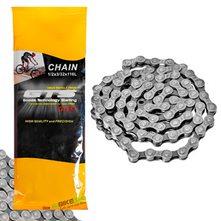 Corrente Gts G-51l Index Prata 7 Velocidades 116 Elos em Oferta na Shopee