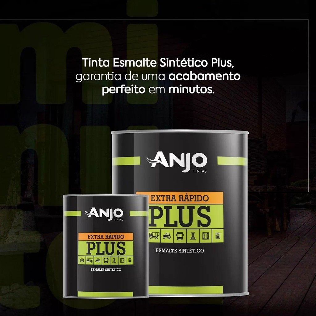 Esmalte Automotivo Preto Chassis Semi Brilho 3,6l Anjo