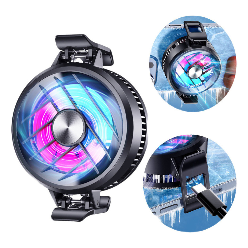 Cooler Celular Gamer Magnético Resfriador Premium Led Rgb em Oferta na Shopee