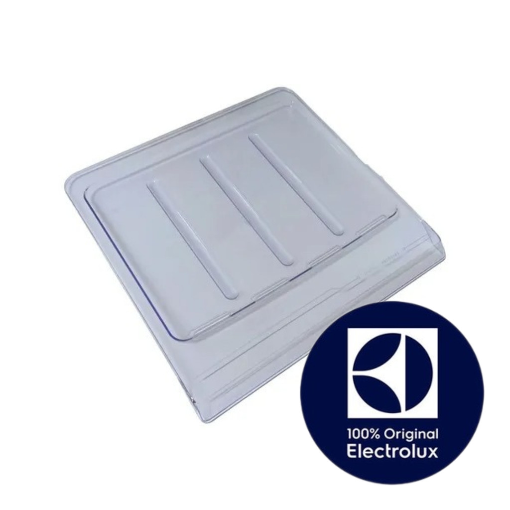 TAMPA DA GAVETA DE LEGUMES GELADEIRA ELECTROLUX ORIGINAL - RE31 - RDE33 - RW35 - (DEMAIS MODELOS NA DESCRIÇÃO)