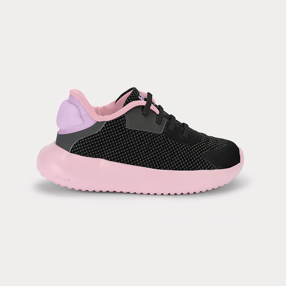 Tênis Infantil Bibi Flash Preto com Rosa em Oferta na Shopee
