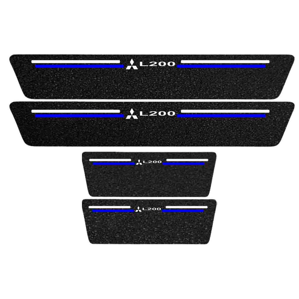 Kit Soleira Protetora Porta Premium Blue PVC  -  L200