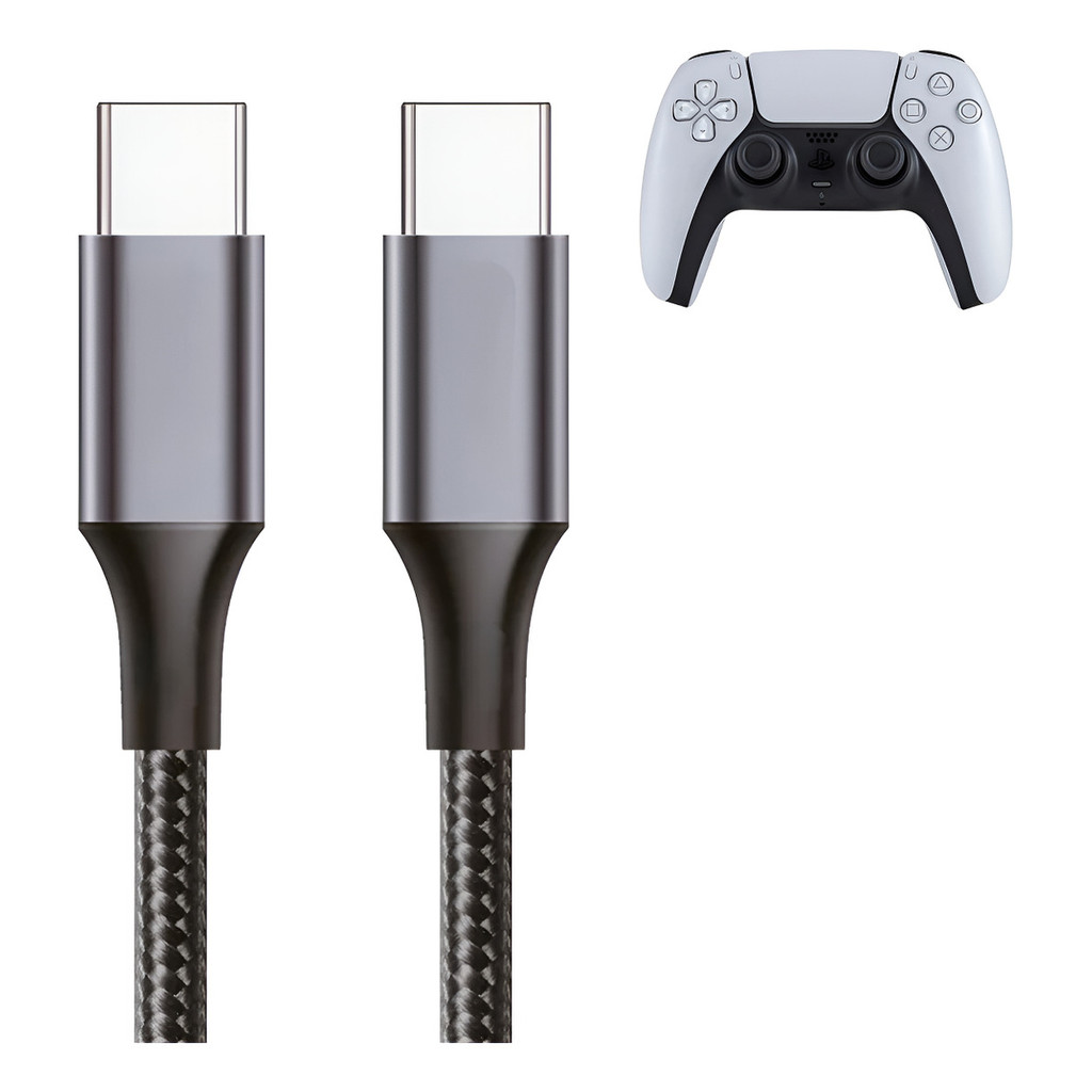 Cabo Usb-c 3m Para Controle Ps5 E Ps5 Pro Jogue E Carregue em Oferta na Shopee