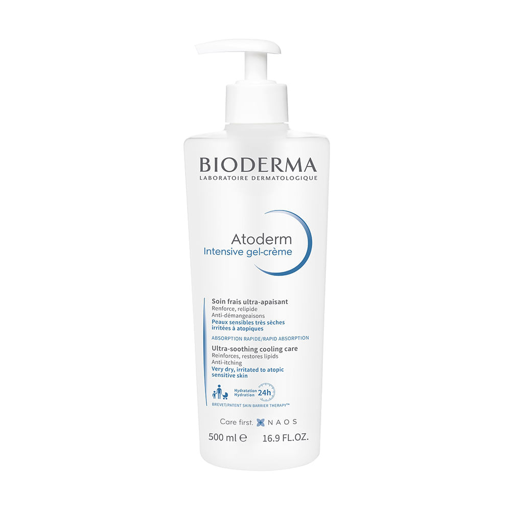 Bioderma Atoderm Intensive Gel Creme Hidratação Intensa Anticoceira 500ml - Beauty