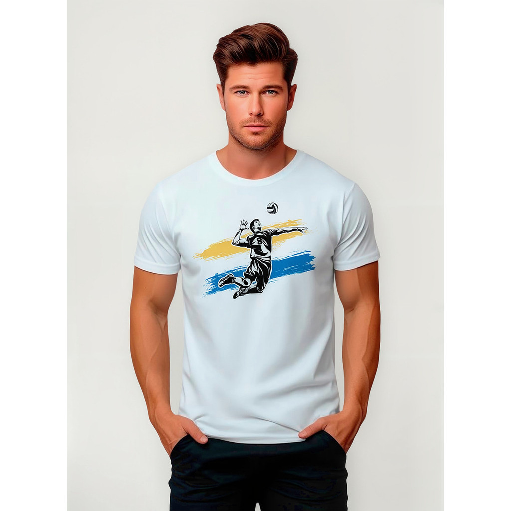 Camiseta Masculina Básica Sf5 Volei Esporte