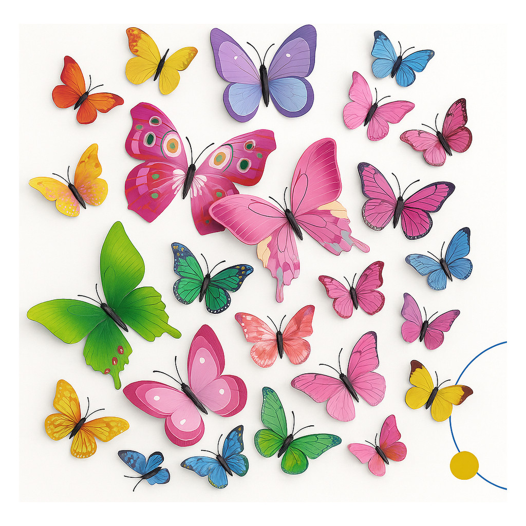 Borboleta Decorativa 3d: Onde Comprar | BuscaProdutos