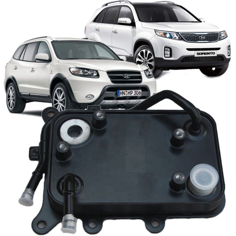 Resfriador Trocador de Calor Cambio Sorento Santa Fé 2.4 16V de 2011 À 2015 - 25610-2w500