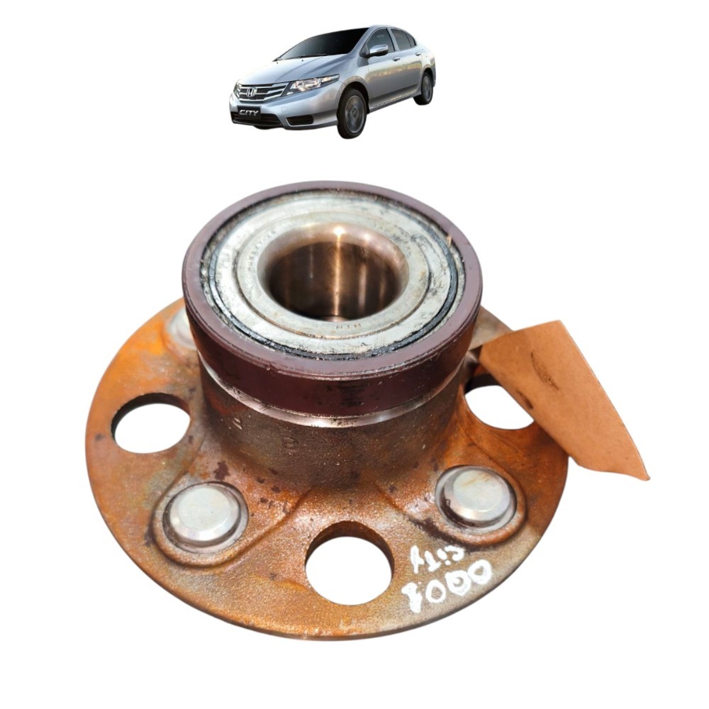 Cubo Roda Traseir Honda City Fit 2009 a 2014 C/ Abs