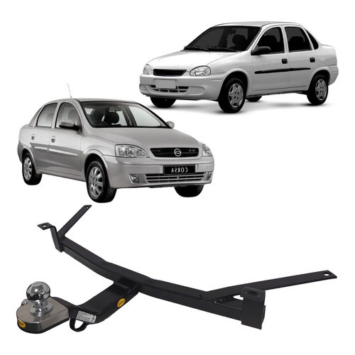 Engate Reboque Corsa Sedan Classic 1997 1998 1999 2000 2001 2002 2003 2004 2005 2006 2007 2008 2009