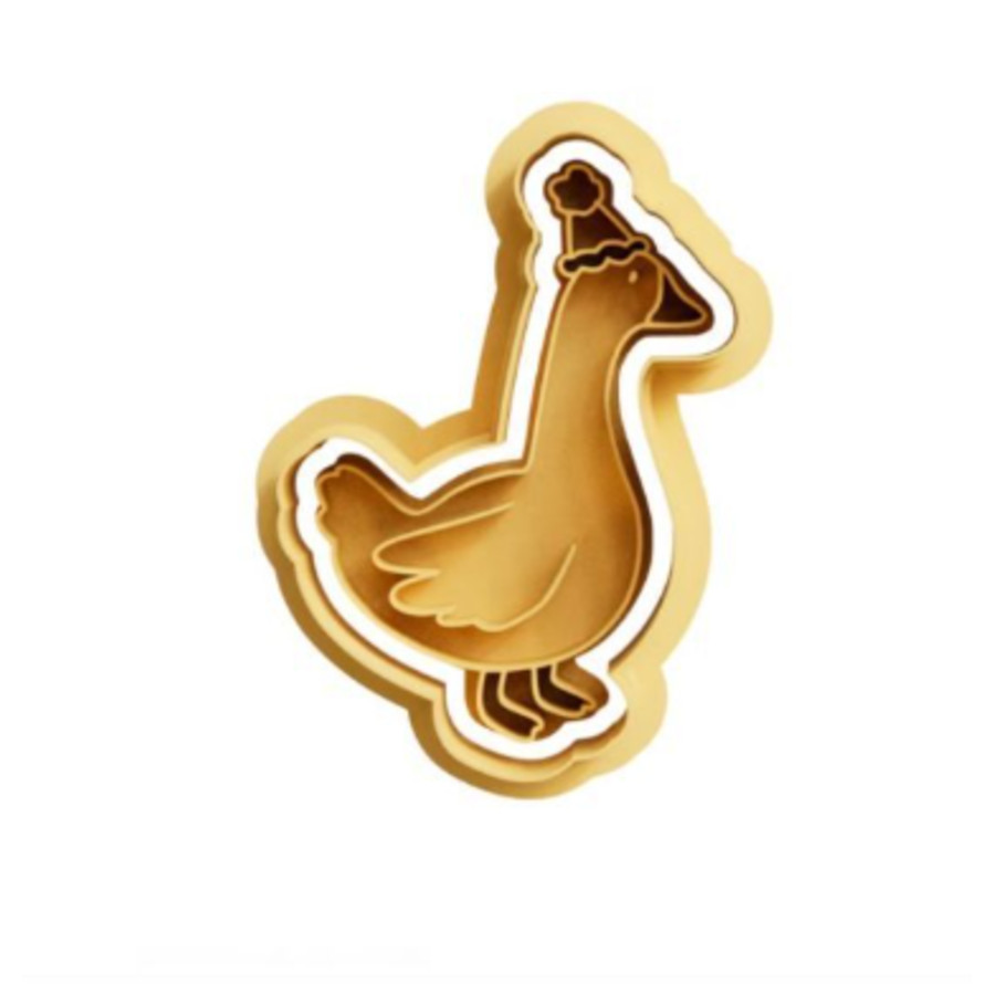 Cortador De Biscoito Com Forma De Pato em Oferta na Shopee