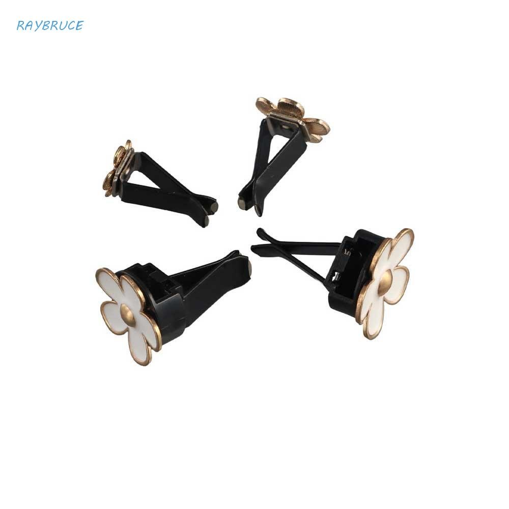 Clipe De Carro Raybre Ar Condicionado Decoração De Flores Para Menina Margarida Flor 4 Peças em Oferta na Shopee