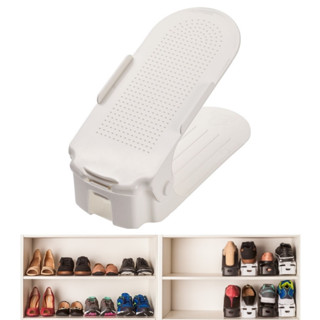 kit 40 Organizador de Sapatos Portátil Tênis com Regulagem de altura Branco em Oferta na Shopee