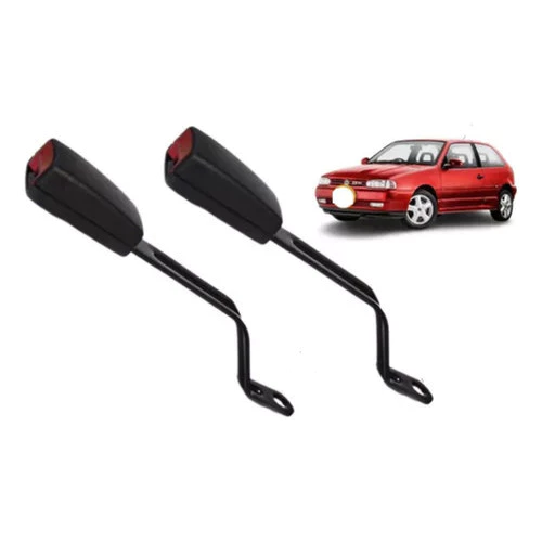 Kit 2 Trava Cinto Segurança Fecho Haste Rígida Gol G2 Volks.