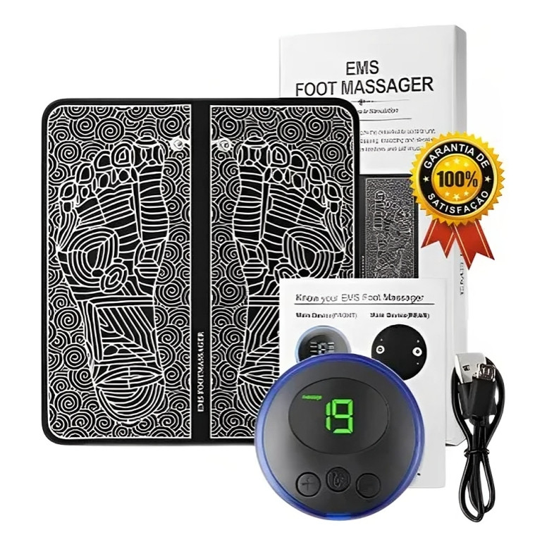 Tapete Massageador De Pés Elétrico Massageador De Pés Relaxpro Massageador Para Os Pés Massageador Para Pés
