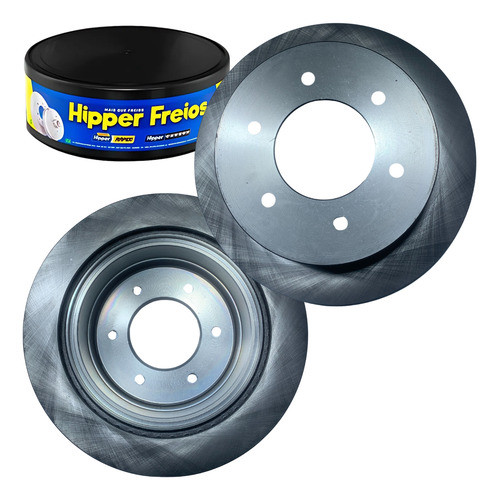 Par Disco Traseiro Hipper Freios Pajero Dakar 2009 2010 2011 2012 2013 2014 2015 2016