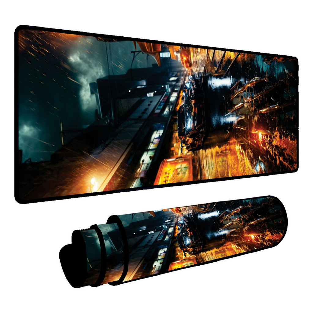 Mouse Pad Gamer Speed Extra Grande 65x32cm - Carro Sport