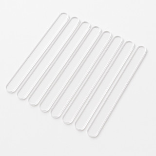 Kit 50 Palitos De Acrílico Transparente – Estilo Picolé p/ Lembrancinhas em Oferta na Shopee