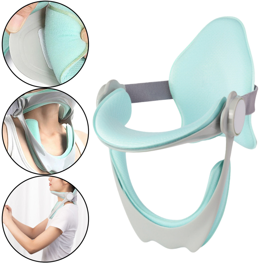 Saúde Correção De Postura Pescoço Cinta Macio Ajustável Maca Respirável Colar Cervical Alívio Da Dor Ferramenta Protetor