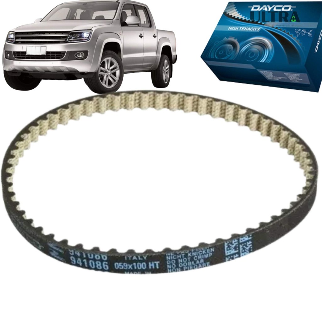 Correia Dentada Bomba de Óleo Motor para VW Volkswagen Amarok 2.0 16V TDi - Todos anos (Dayco 059P7.43M10HT) em Oferta na Shopee