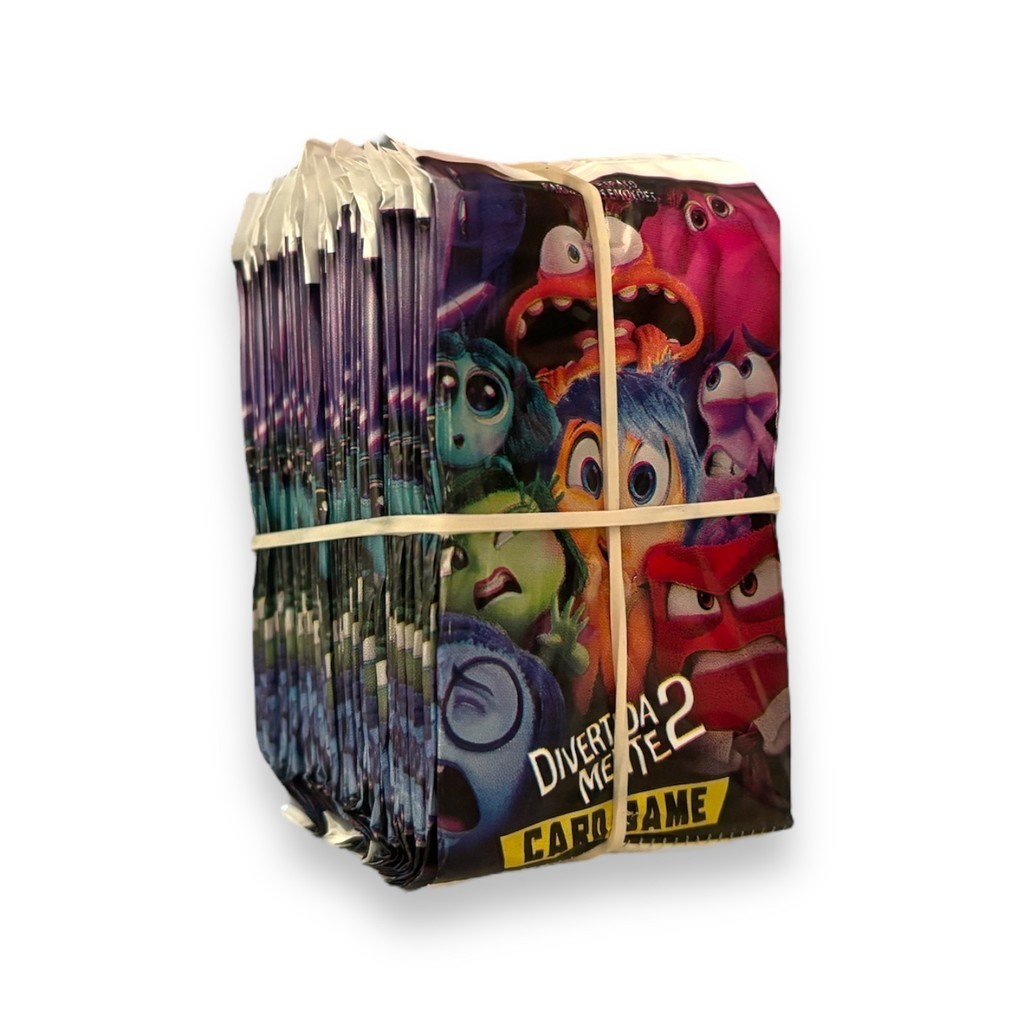 Kit 200 Cards Divertidamente Filme 50 Pacotes de Figurinhas em Oferta na Shopee