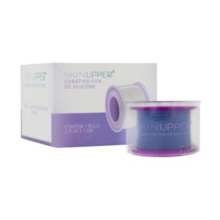 Fita Cirúrgica de Silicone 2,5cm x 1,5m Transparente LM0037 Skinupper em Oferta na Shopee