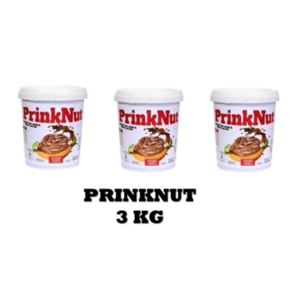 Kit POTES DE CREME DE AVELÃ COM CACAU PrinkNut CREMOSO CADA POTE CO 1 KG em Oferta na Shopee