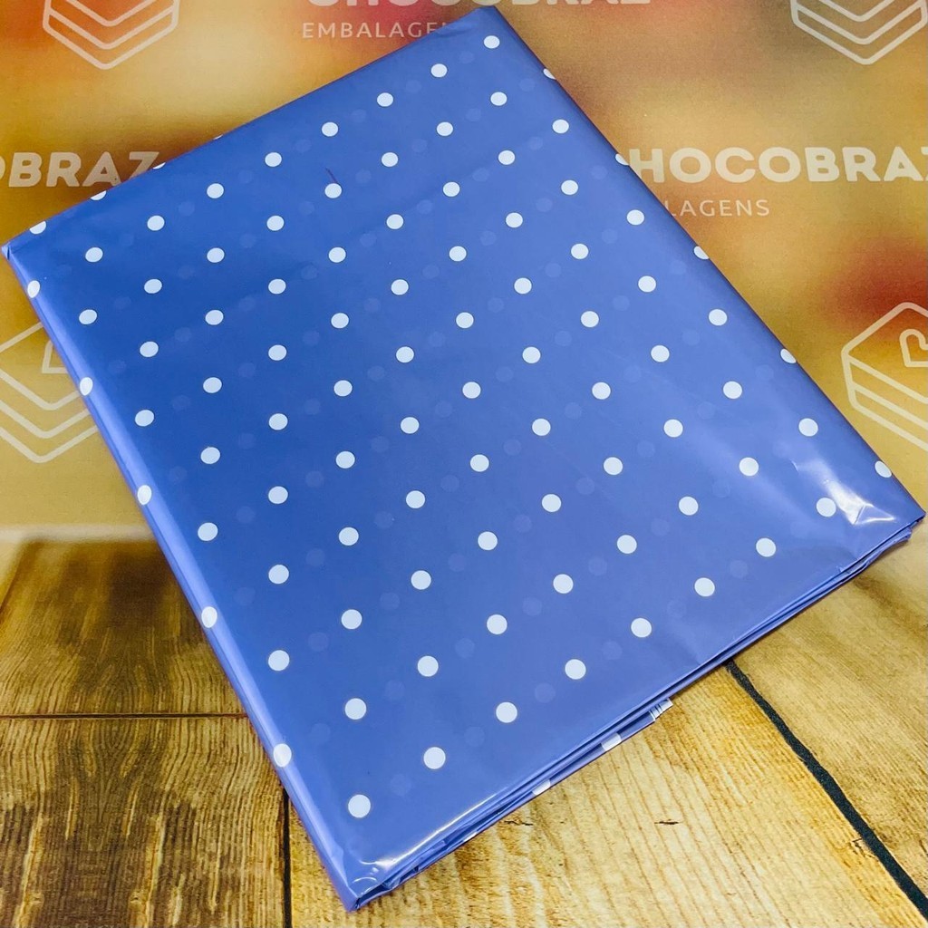 10~50 TOALHAS P/ MESA FESTA POA LILÁS/BRANCO BOPP PEROLA  78X78 INOVE (CHOCO)