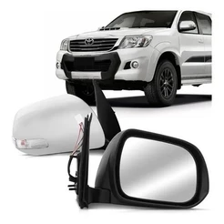 Retrovisor Hilux 2012 2013 2014 2015 Elétrico Pisca Retrátil
