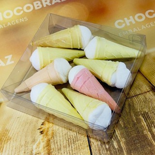 10~50 CAIXA P/ SLICE CAKE CRISTAL - 11x2,5x12 ID5286 (IDEIA) ESSENCIAL em Oferta na Shopee