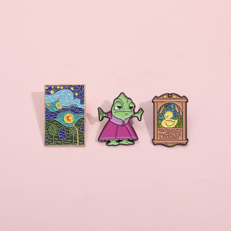 Broche De Moda " Disney-Tangled " Esmalte Acessórios Bolsa Escolar Crachá Presente Para Amigos em Oferta na Shopee