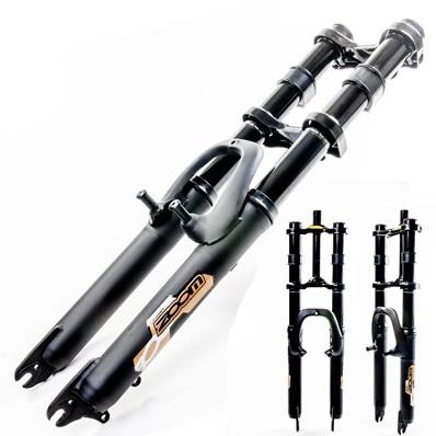 Garfo Suspensão 26 DH Gordo Zoom St. 21.1mm Preto Motorizada