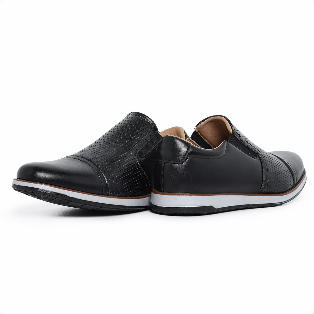Sapato Masculino Casual Oxford Elástico Calce Facil - 7220