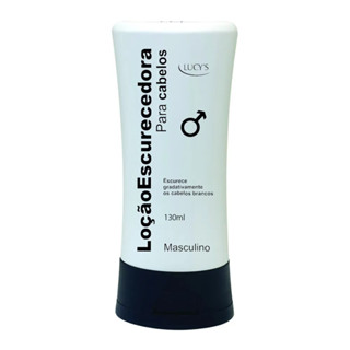 Loção Para Cabelos Escurecedora Masculino – Escurece Gradativamente os Cabelos Brancos 130ml Lucys em Oferta na Shopee
