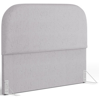 Cabeceira Cama Box King 195cm Orgânica Lanna W01 Linho Cinza - Lyam Decor em Oferta na Shopee