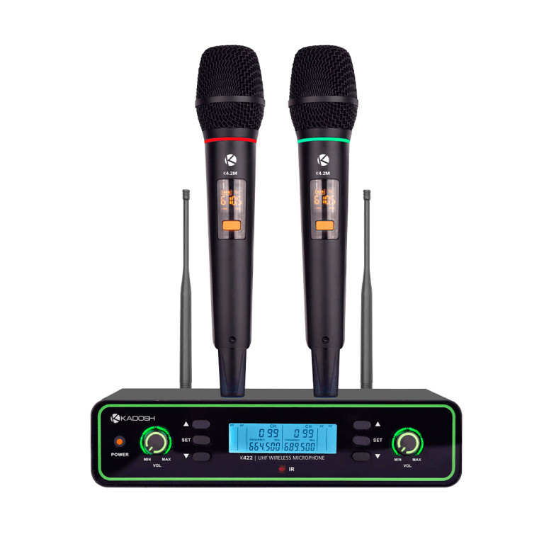 Microfone Kadosh K422M Recarregável
