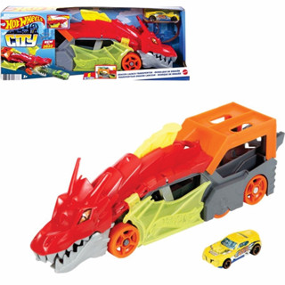 Pista Hot Wheels City Reboque Do Dragão Lançador Mattel em Oferta na Shopee