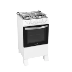 Fogão 4 Bocas Acendimento Automático Itatiaia Waves New Branco 110v/220v Bivolt
