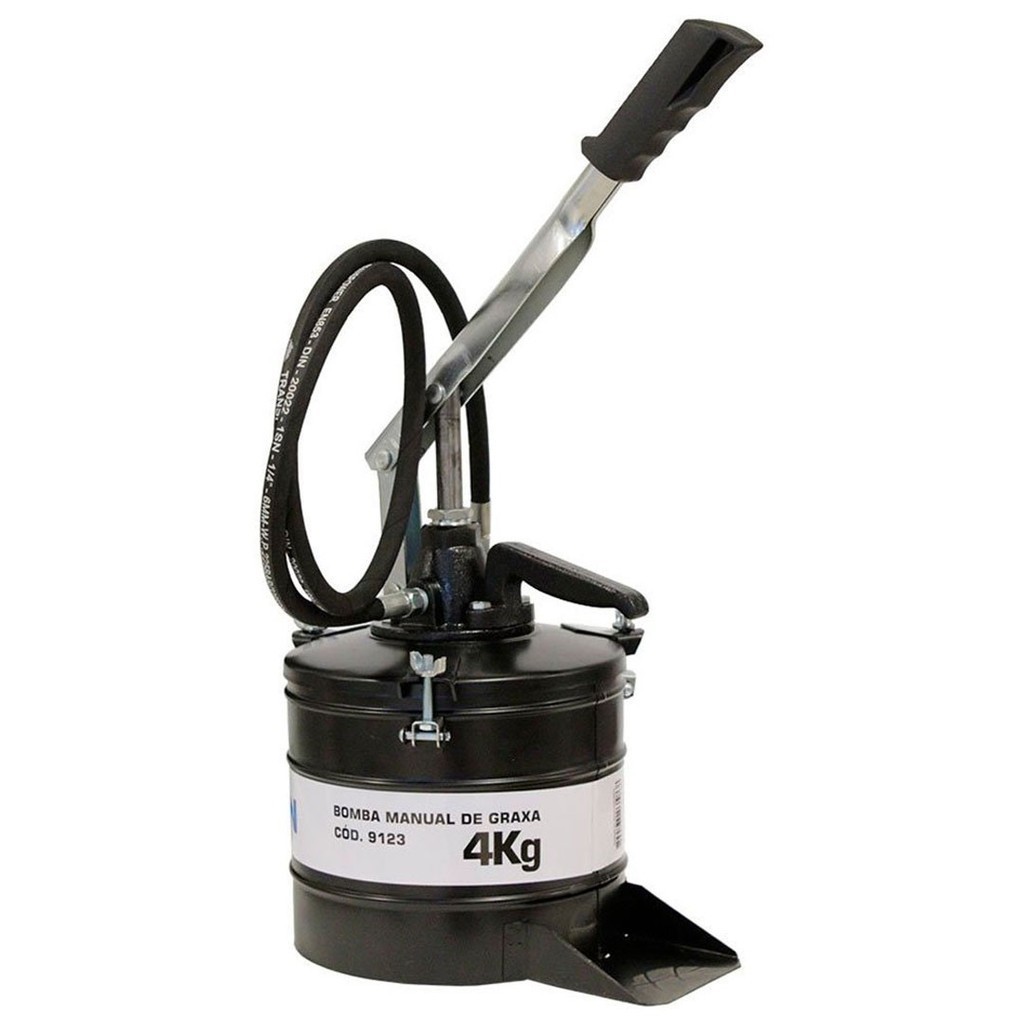Bomba Manual De Alavanca Para Graxa 4 Kg. BREMEN 9123