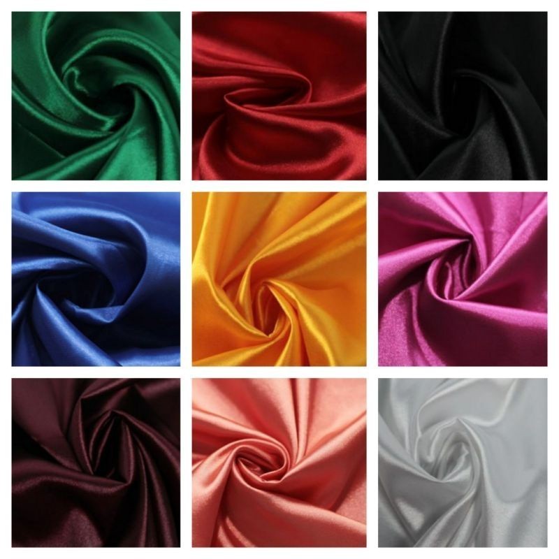 3M Tecido Cetim Charmousse Liso (3 M x 1,50 M) 100% Poliéster 3M Tecido Cetim Charmousse Liso (3 M x 1,50 M) 100% Poliéster