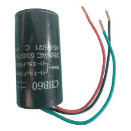 Capacitor 1,5+2,5uF Para Ventilador De Teto Motor 3 Fios em Oferta na Shopee