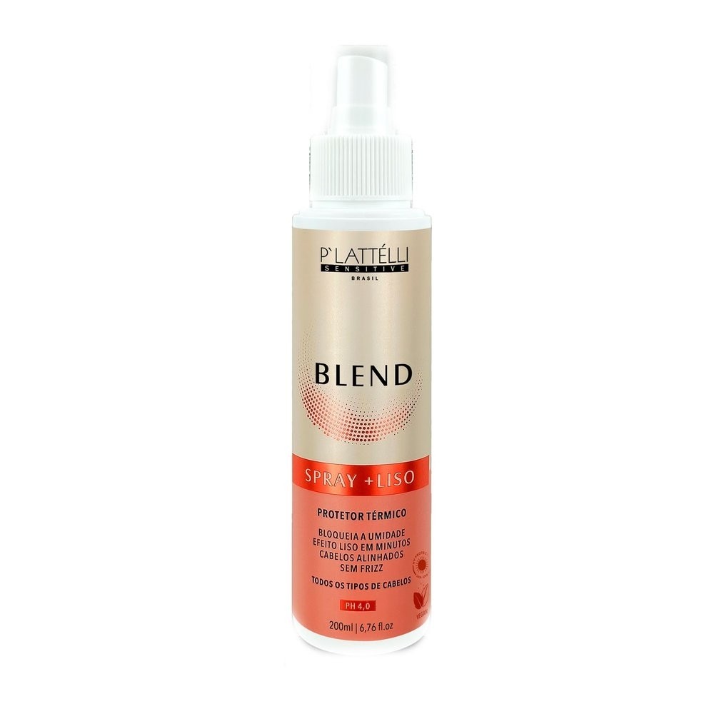Spray P´lattélli Blend Mais Liso 200ml - Beauty