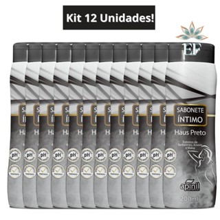 Caixa Com 12 Unidades Sabonete Feminino Halls Preto 210mL Apinil em Oferta na Shopee