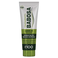 Eico Leave-in Creme Finalizador Tratamento Protetor Térmico Brilho Hidratação Intensa Babosa 200ml Filtro Solar