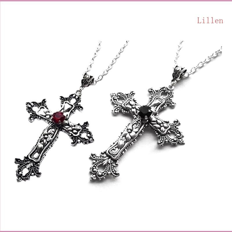 Lillen Pendant Necklace Gótico Corrente Longa Masculino Férias Estéticas Verão em Oferta na Shopee