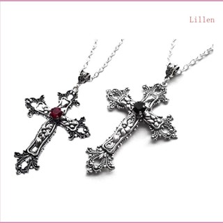Lillen Pendant Necklace Gótico Corrente Longa Masculino Férias Estéticas Verão em Oferta na Shopee